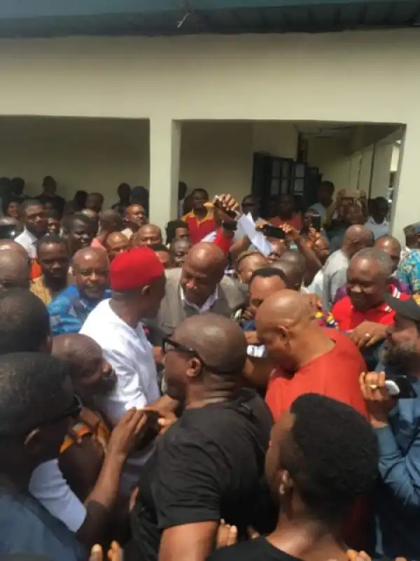 Man Who Tore Fake Result Brought At Collation Center Arraigned In Court